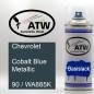 Preview: Chevrolet, Cobalt Blue Metallic, 90 / WA885K: 400ml Sprühdose, von ATW Autoteile West.